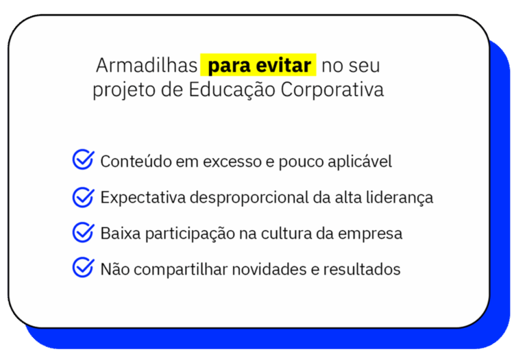 Armadilhas da Educação Corporativa