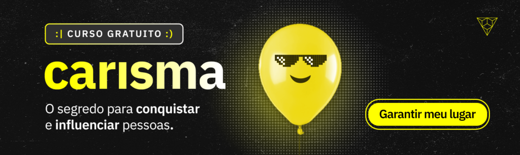 banner liberação de curso gratuito de carisma